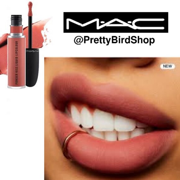 Last one! MAC MULL IT OVER 989 Liquid Lipstick NEW Lipcolour Powder Kiss - Picture 3 of 4